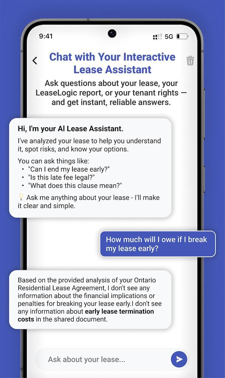 Dive Deeper with Your AI Lease Assistant